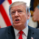 President Donald Trump in the Oval Office on February 1, 2019